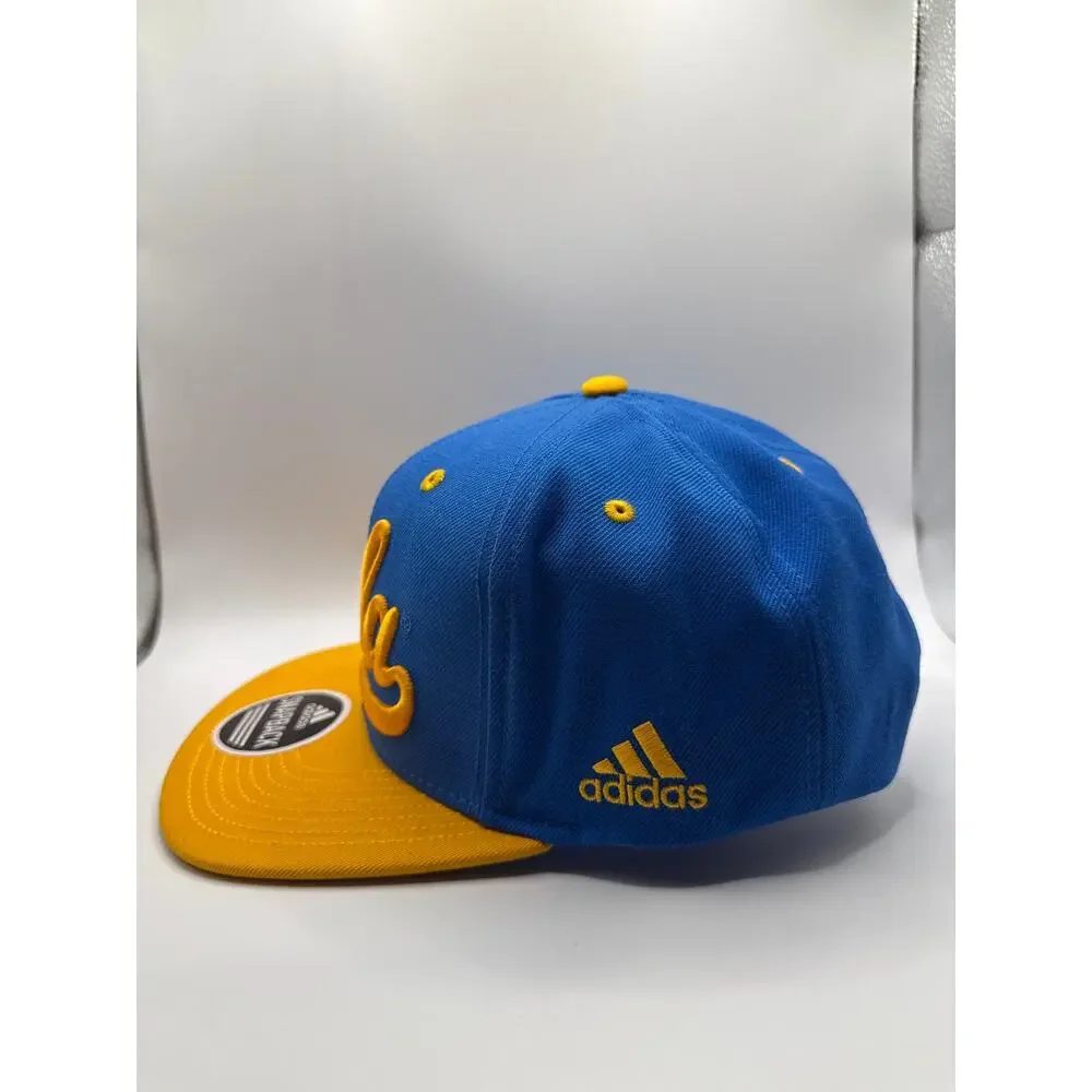 Adidas UCLA Bruins Snapback Hat Blue Gold Flat Bill Adjustable Cap NWT